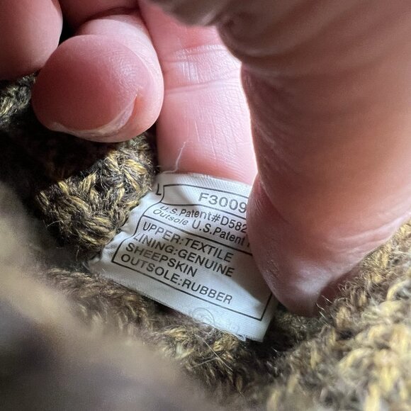 Ugg Women's Classic Cardy Sweater Pull On Boots Size 9 Brown Warm Comfy - Picture 8 of 8